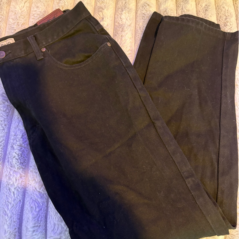 L.L. Bean Men's Corduroy Pants - Black